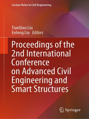 cover image of Proceedings of the 2nd International Conference on Advanced Civil Engineering and Smart Structures